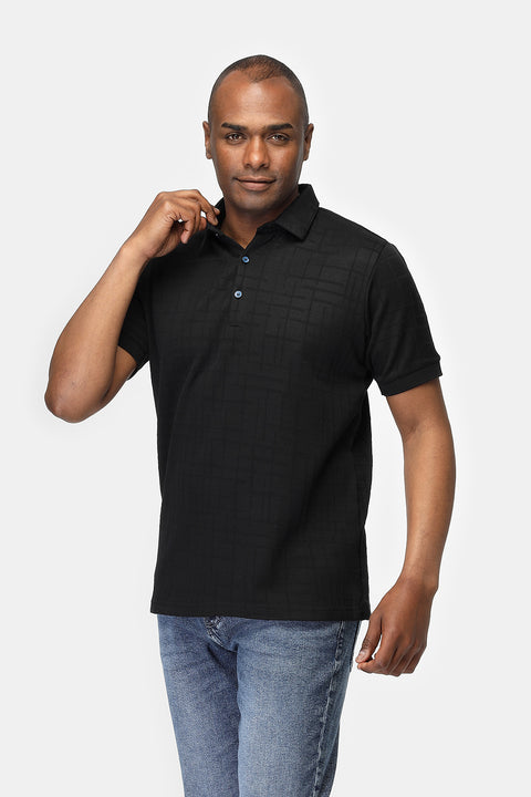 Polo Shirt Regular Fit Black