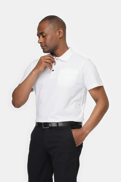 Polo Shirt Regular Fit White