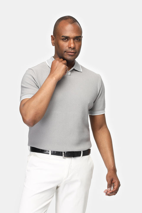 Polo Shirt Regular Fit Gray