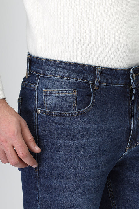 Relax Fit Trousers Jeans Blue