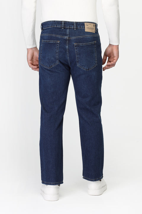 Relax Fit Trousers Jeans Blue