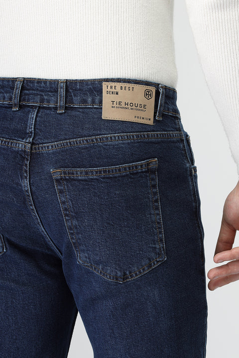 Relax Fit Trousers Jeans Blue