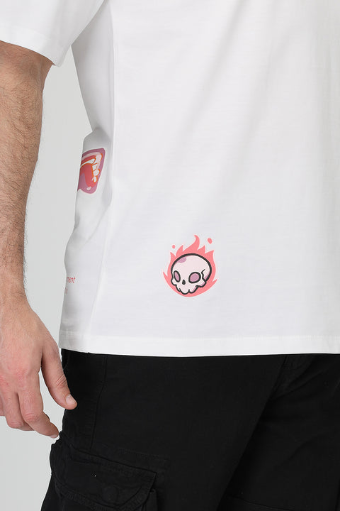 Over Size T-Shirt White