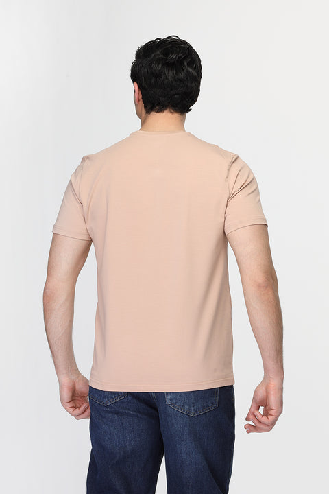 Regular Fit T-Shirt Beige