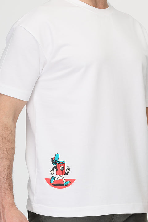 Over Size T-Shirt White