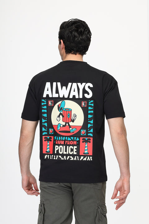 Over Size T-Shirt Black