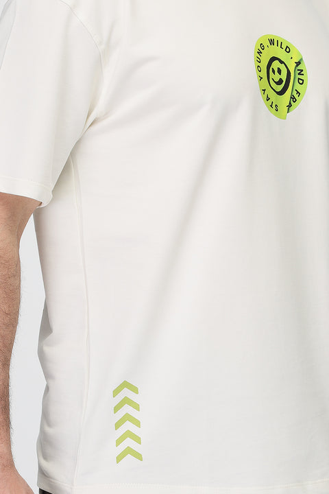 Over Size T-Shirt Off White