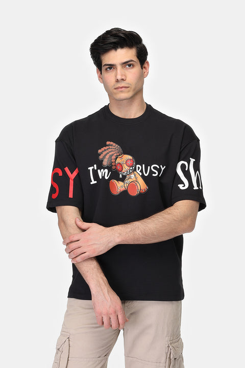 Over Size T-Shirt Black