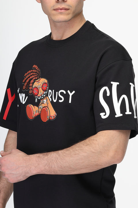Over Size T-Shirt Black