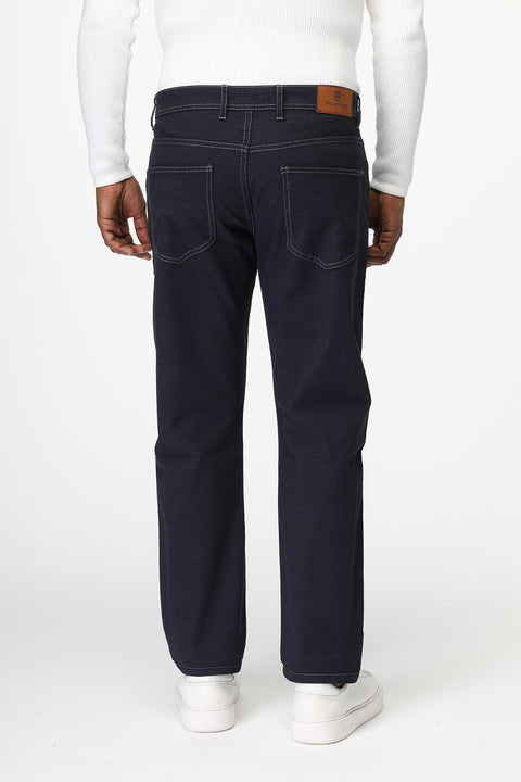 Regular Fit Trousers Jeans Dark Blue