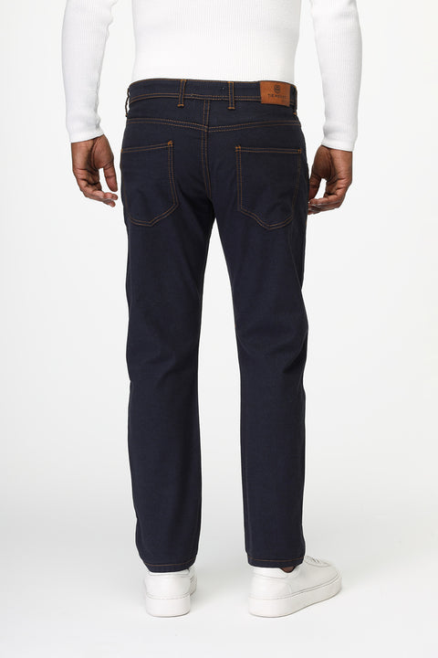 Regular Fit Trousers Jeans Dark Blue