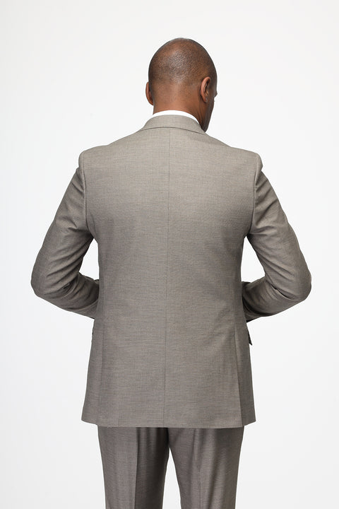 Slim Fit Suit Beige