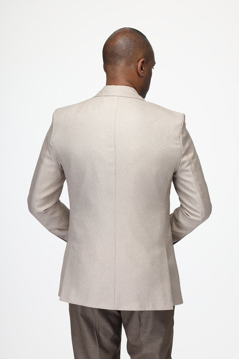 Regular Fit Blazer Beige