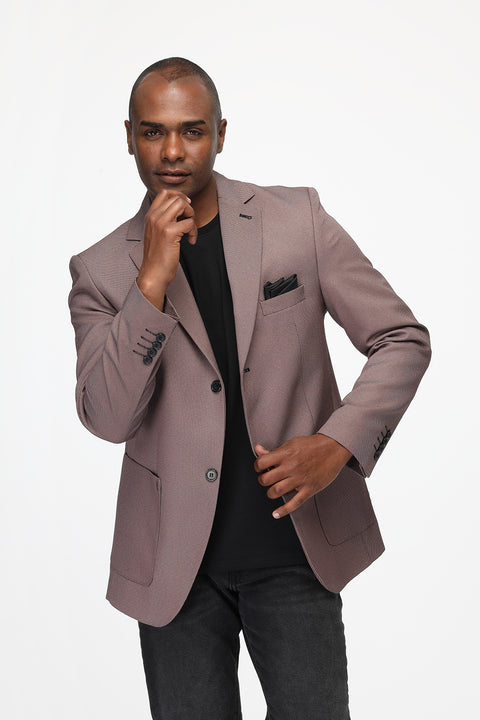 Regular Fit Blazer Red