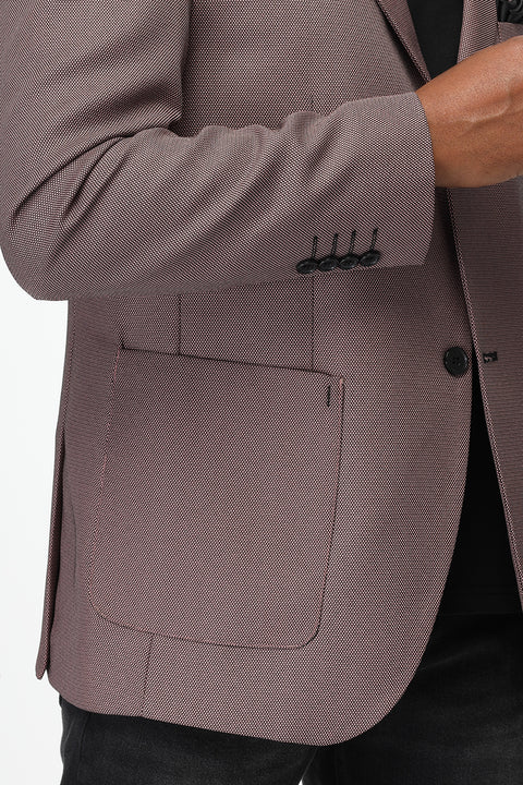 Regular Fit Blazer Red