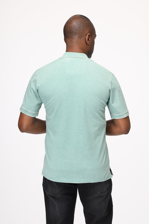 Polo Shirt Regular Fit Light Green
