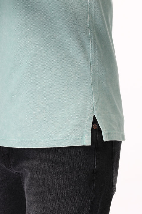 Polo Shirt Regular Fit Light Green