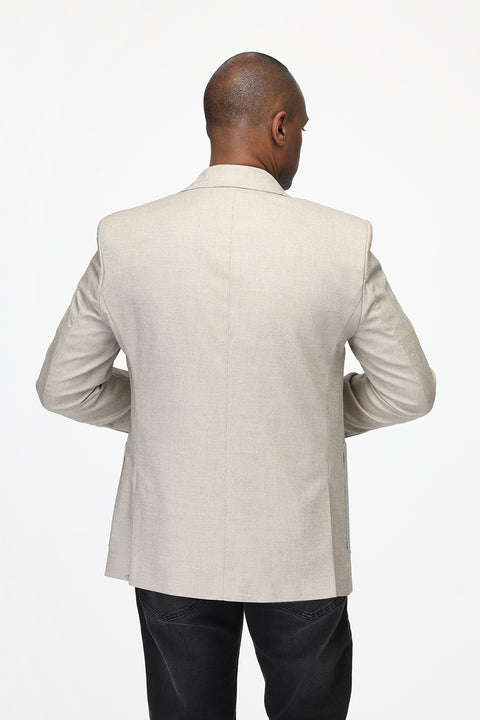 Regular Fit Blazer Beige