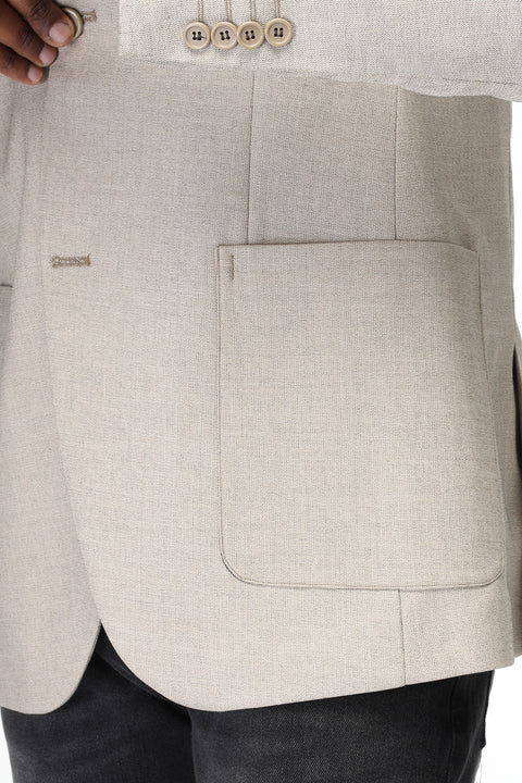 Regular Fit Blazer Beige
