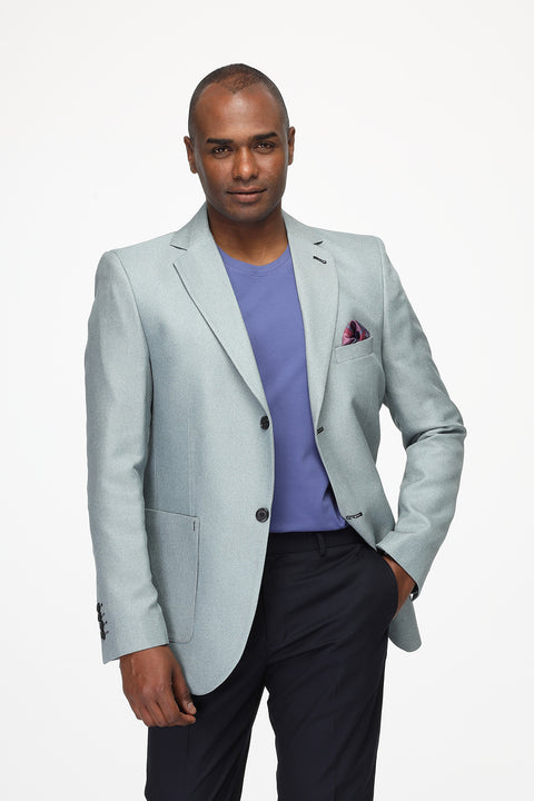 Regular Fit Blazer Green