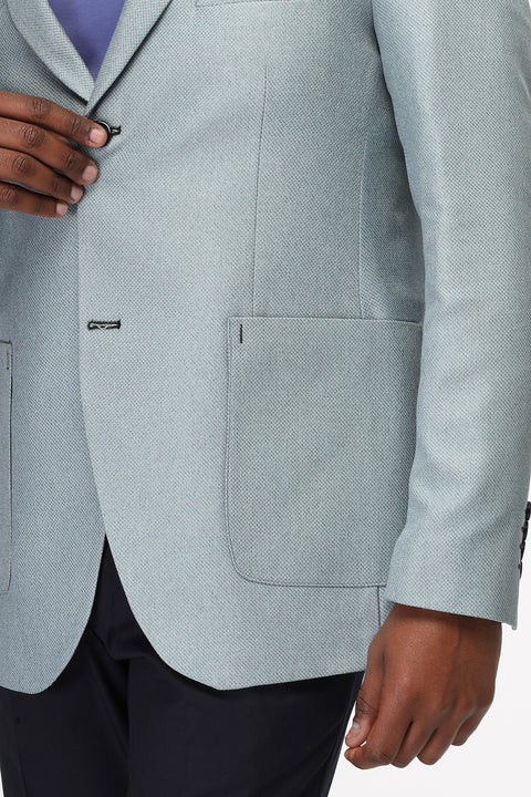 Regular Fit Blazer Green