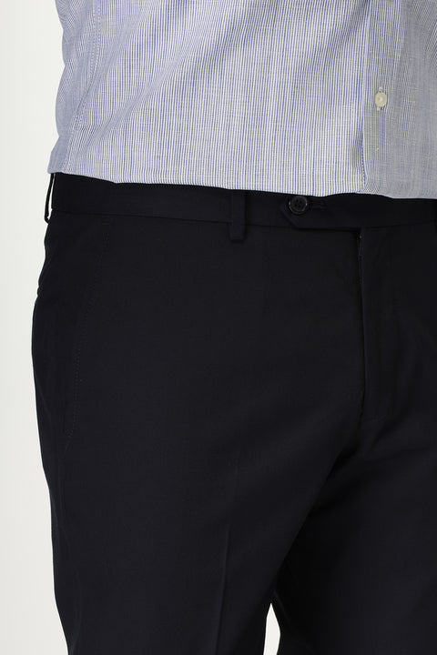 Slim Fit Classic Pants Dark Blue