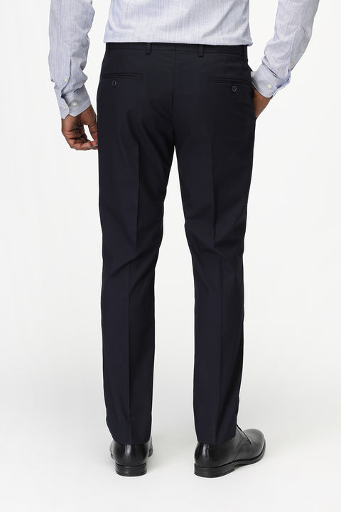 Slim Fit Classic Pants Dark Blue