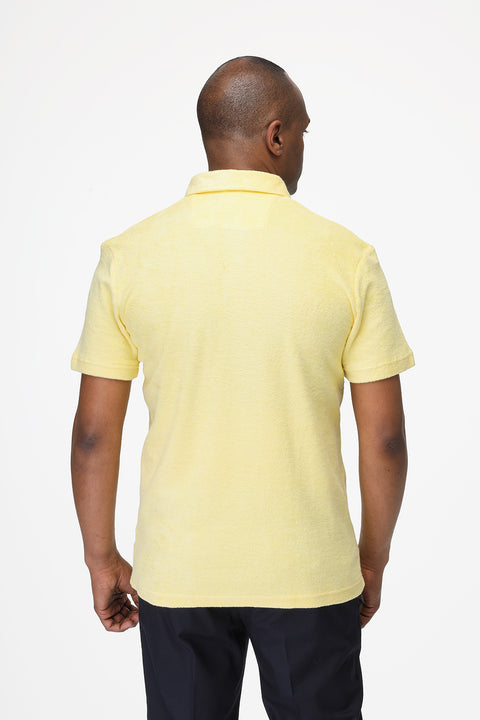 Polo Shirt Regular Fit Yellow