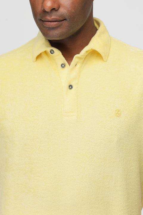 Polo Shirt Regular Fit Yellow