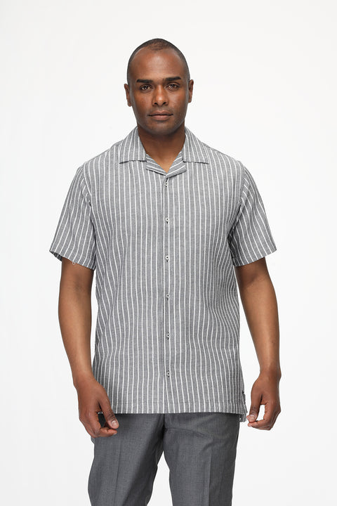 New Fit Shirt Half Gray