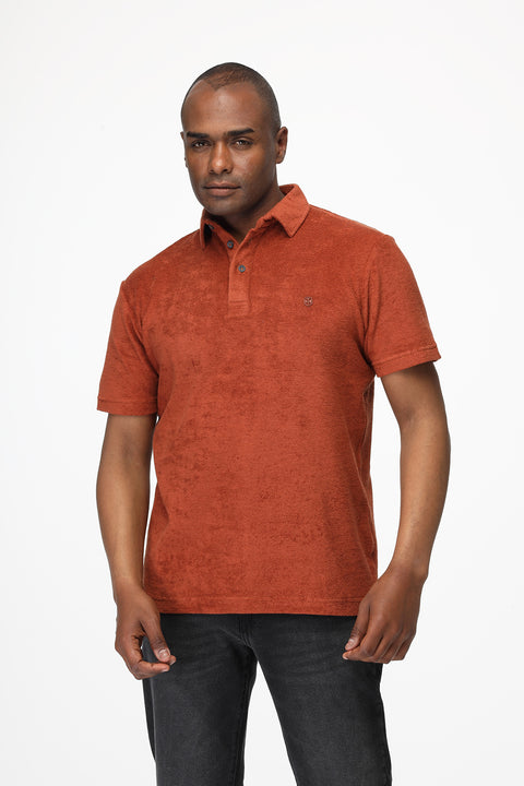 Polo Shirt Regular Fit Orange