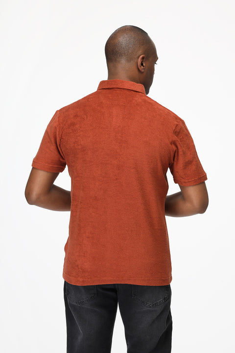 Polo Shirt Regular Fit Orange