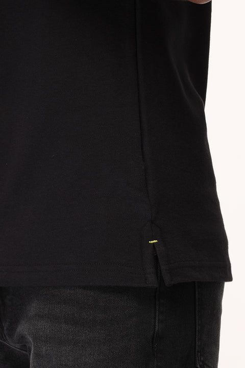 Polo Shirt Regular Fit Black