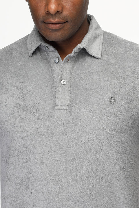 Polo Shirt Regular Fit Gray