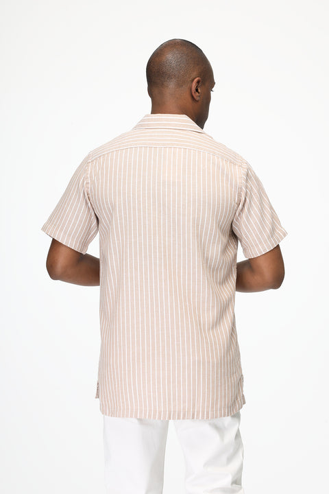 New Fit Shirt Half Beige