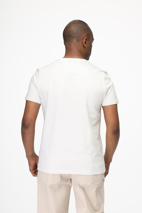 Regular Fit T-Shirt V Off White