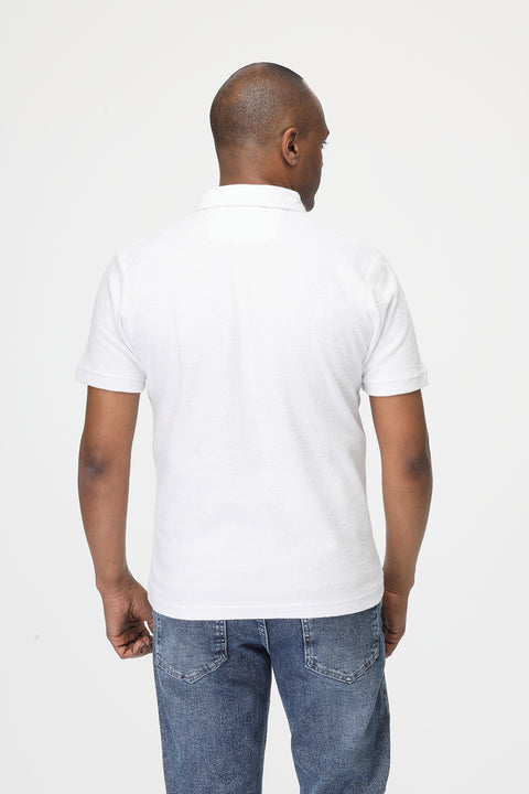 Polo Shirt Regular Fit White