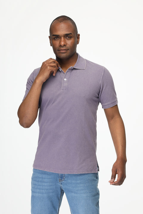 Polo Shirt Regular Fit Purple