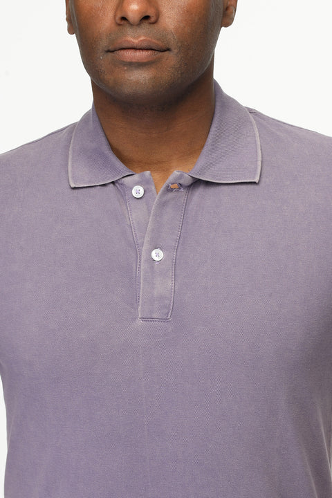 Polo Shirt Regular Fit Purple
