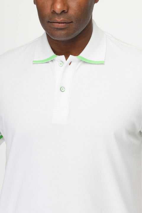 Polo Shirt Regular Fit White