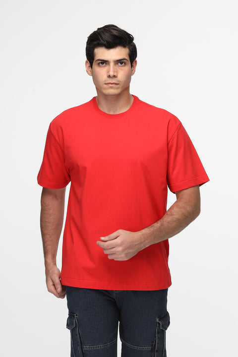 Relax Fit  T-Shirt Red