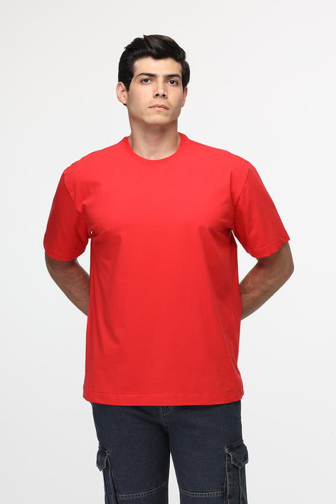 Relax Fit  T-Shirt Red