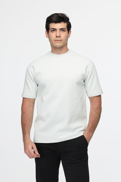 Over Size T-Shirt Light Blue