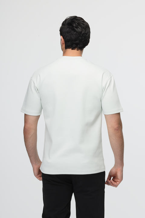 Over Size T-Shirt Light Blue