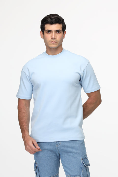 Over Size T-Shirt Medium Blue