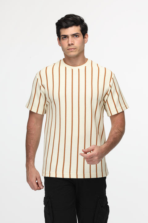 Relax Fit T-Shirt Beige