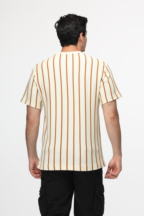 Relax Fit T-Shirt Beige