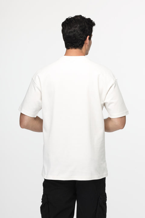 Over Size T-Shirt Off White