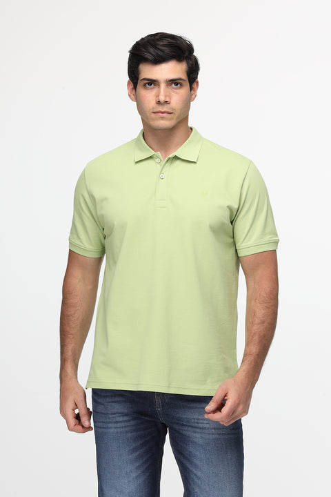 Polo Shirt Regular Fit Green