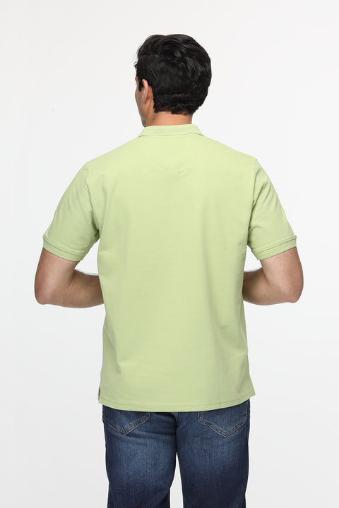 Polo Shirt Regular Fit Green